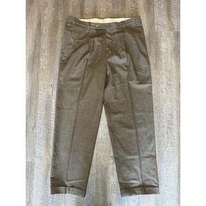 Ermenegildo Zegna Brown Corduroy Pants